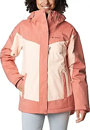 Columbia Women's Copper Crest Hooded Jacket, Peach Blossom, Small 