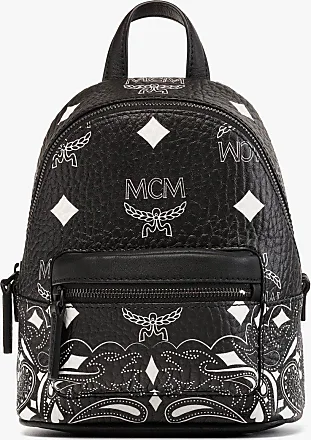 MCM Women's Rucksack aus Leder in Schwarz