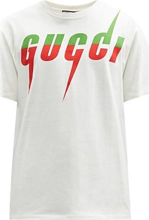 gucci multi print shirt