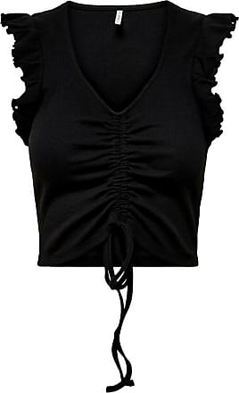 Canottiera elegante nera only Donna Vestiti Top e t-shirt Bluse ONLY Bluse 