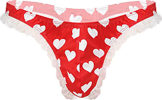 dPois Mens Cheeky Criss-Crossing Panties Lingerie Underwear Sissy Pouch Crossdress 