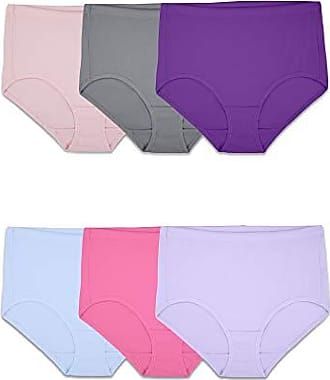 Fruit of the Loom Womens IA 6 Pack All Over Lace Bikini Pick SZ//Color.