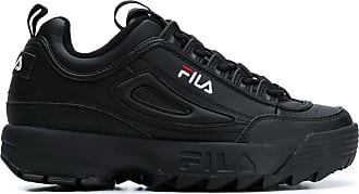 Women's Black Fila Shoes / Footwear 