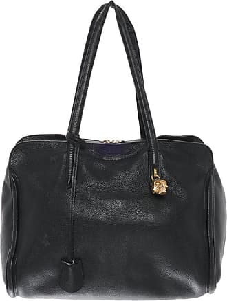 Alexander McQueen Andere materialien brieftaschen in Schwarz Damen Taschen Schultertaschen 
