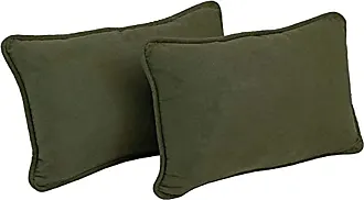 Blazing Needles 18-inch Corded Throw Pillows with Inserts (Set of