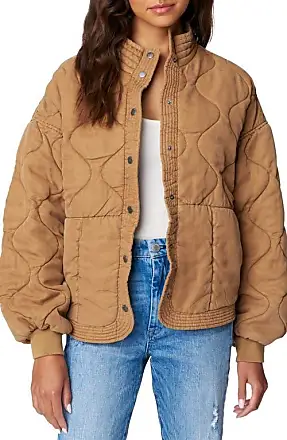 BLANKNYC deals Cropped Puffer Coat Casual Quilted Womens sz Small Brown