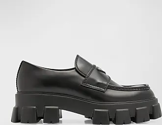 Men's Prada Leather Slip-On Shoes - up to −80% | Stylight