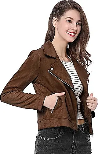 Veste marron foncé fashion femme