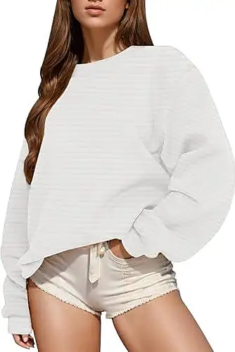 Generic Sweat Shirt De No L Pour Femme Pull Dhiver Doux Sweat