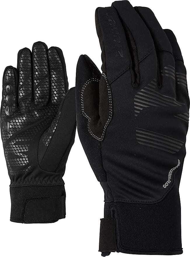 Vergleiche Preise für Erwachsene ILKO GTX INF Multisport Freizeit-/  Funktions-/ Outdoor-Handschuhe | Atmungsaktiv, Winddicht, Soft-Shell,  Black, 10,5, Schwarz - Ziener | Stylight