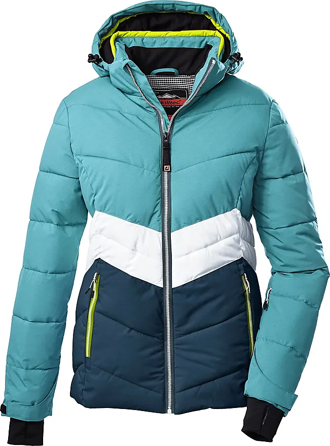 Vergleiche Preise für Damen Ksw 1 Wmn Ski Qltd Jckt Winterjacke Jacke in  Daunenoptik mit abzippbarer Kapuze und Schneefang, dunkel türkis, 44 EU -  Killtec | Stylight