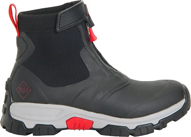 Compare Prices for Muck AXMZ106M11 Mens Apex Mid Zip Black/Light Grey ...