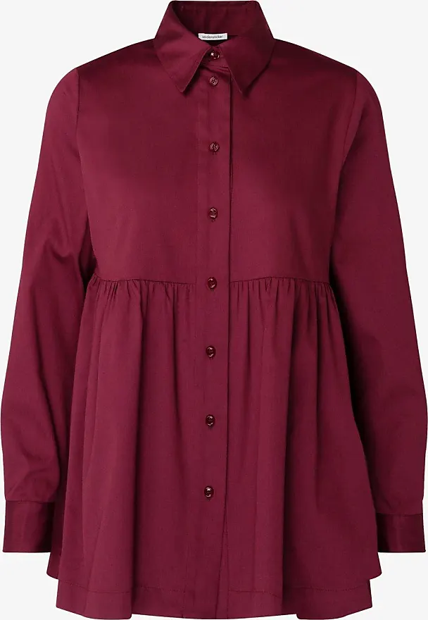 Vergleiche Preise für rot | Stylight Seidensticker Hemdbluse Damen - Baumwolle