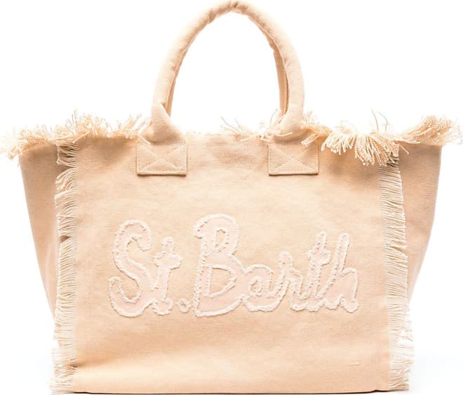 Confronta i prezzi di Vanity cotton beach bag - Toni neutri - MC2 Saint ...