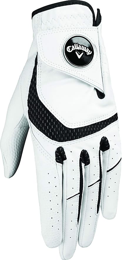 Linkshänder Damen, Rechtshänder), Preise Vergleiche L Größe | für für Golf (für Stylight Weiß, - Callaway Syntech-Handschuh