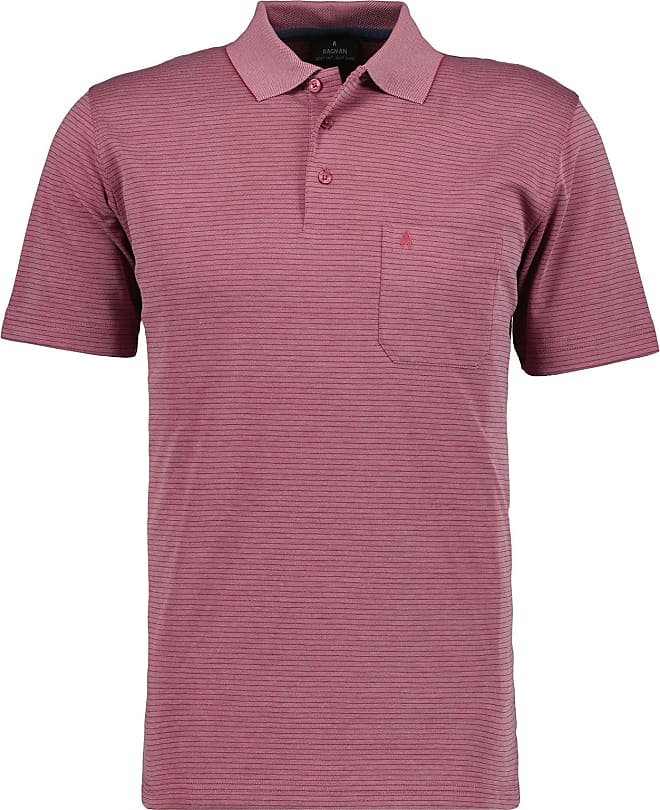 Polo-Shirt Herren, XL, rot