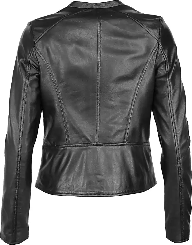 Vergleiche Preise für Lederjacke MUSTANG 31022106 Gr. XL, schwarz (black)  Damen Jacken Lederjacken - Mustang | Stylight