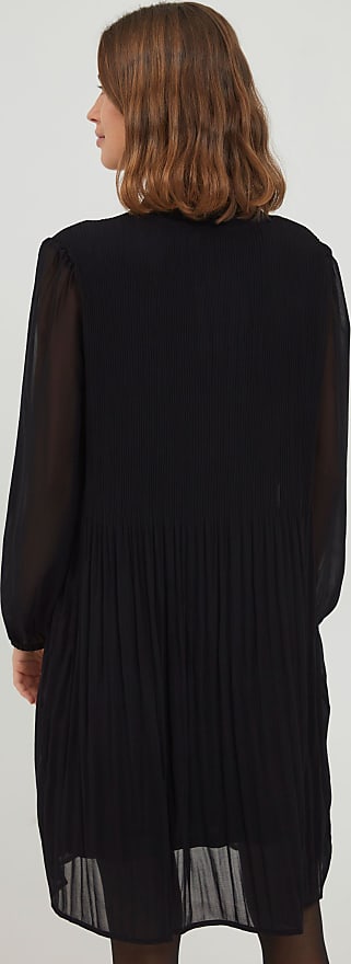 Vergleiche Preise für Blusenkleid 20609988 (black) FRDAJAPLISSE - Kleider | Fransa Damen 2 - Gr. Fransa L, FRANSA US-Größen, Stylight schwarz Dress Blusenkleider