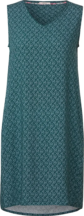 N-Gr, CECIL Sommerkleider Damen seitlichen Druckkleid Preise - green) | mit Gr. grün lake Taschen Kleider XL (deep Vergleiche Cecil Stylight für (44),
