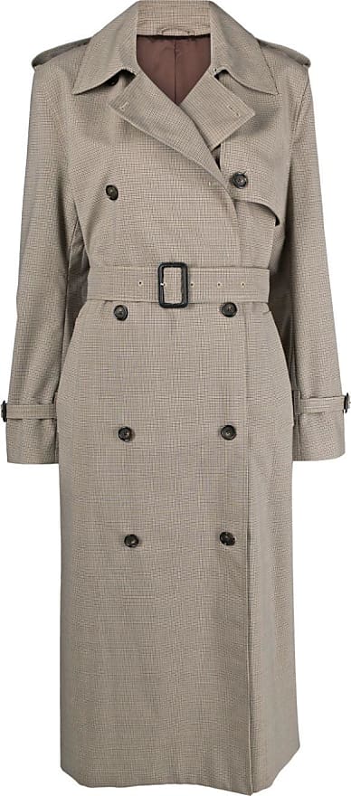 WYNN HAMLYN Beige Belted Trench Coat