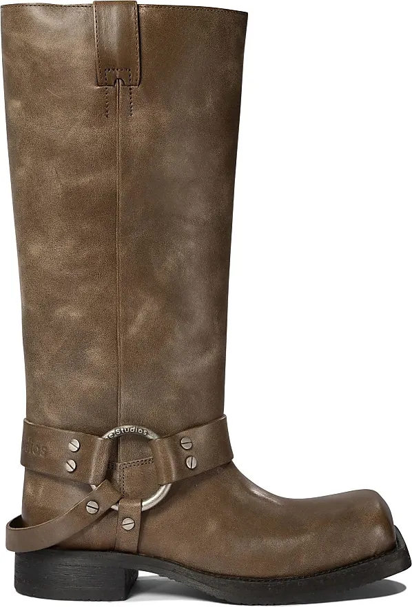 Mia cascaded buckle fashion boot