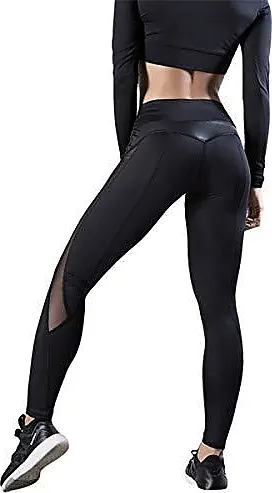 ORANDESIGNE Legging avec Mesh Grenadine Transparent Fitness decontracte Yoga Femme Noir XL des 13 99 sur Stylight