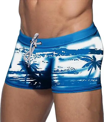 Maillot fashion de bain homme boxer court