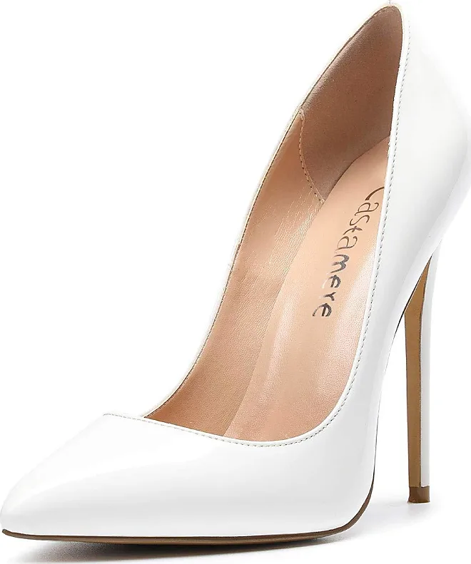 Ladies white court shoes fashion uk