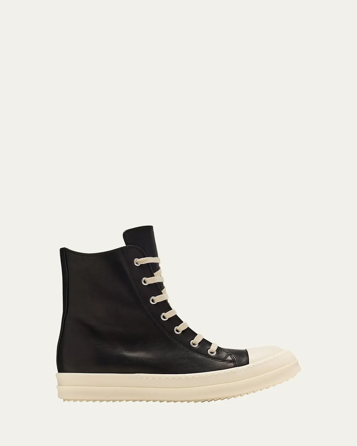 Rick Owens: Black High Top Sneakers now up to −60% | Stylight