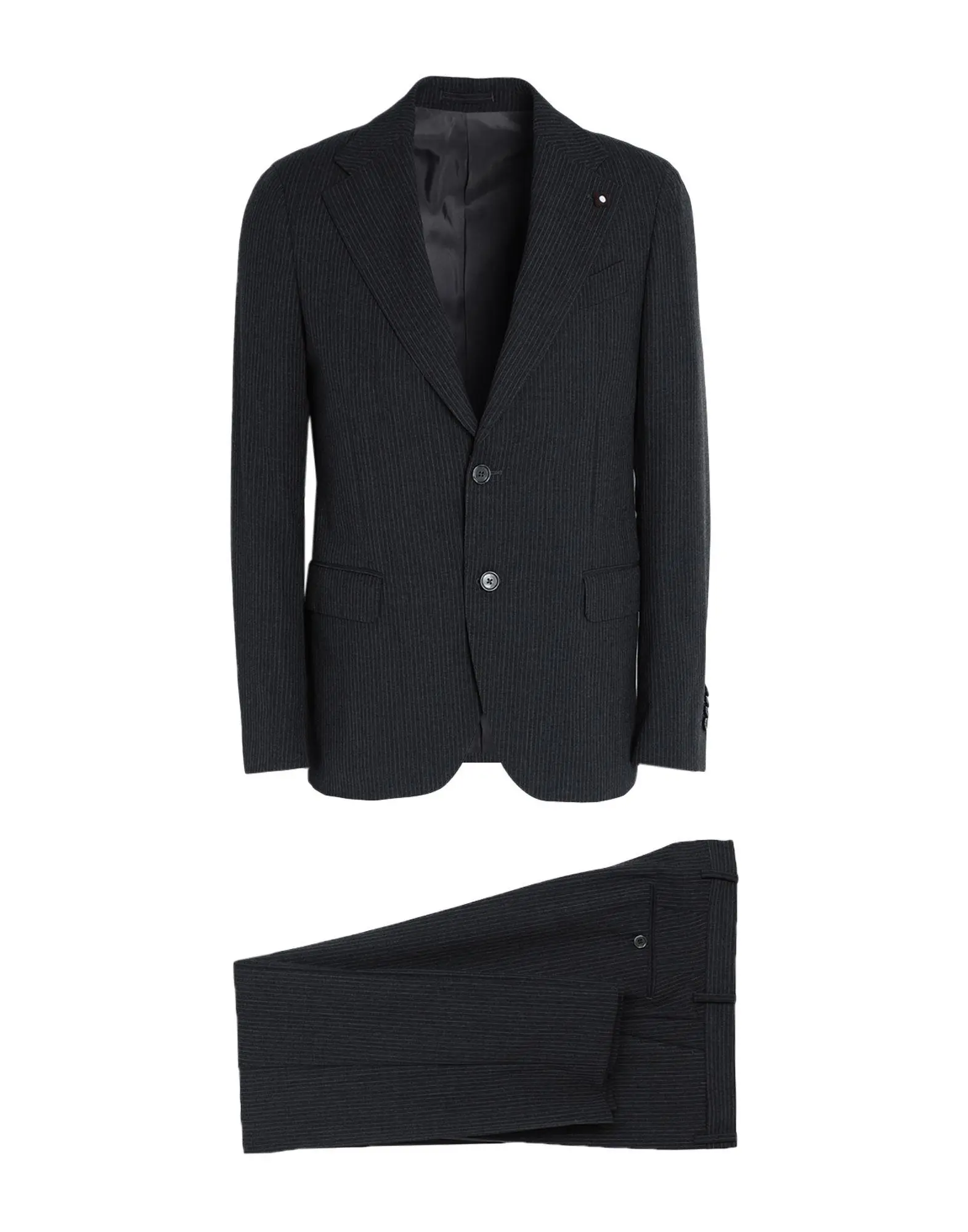 Lardini single-breasted wool suit - Blue