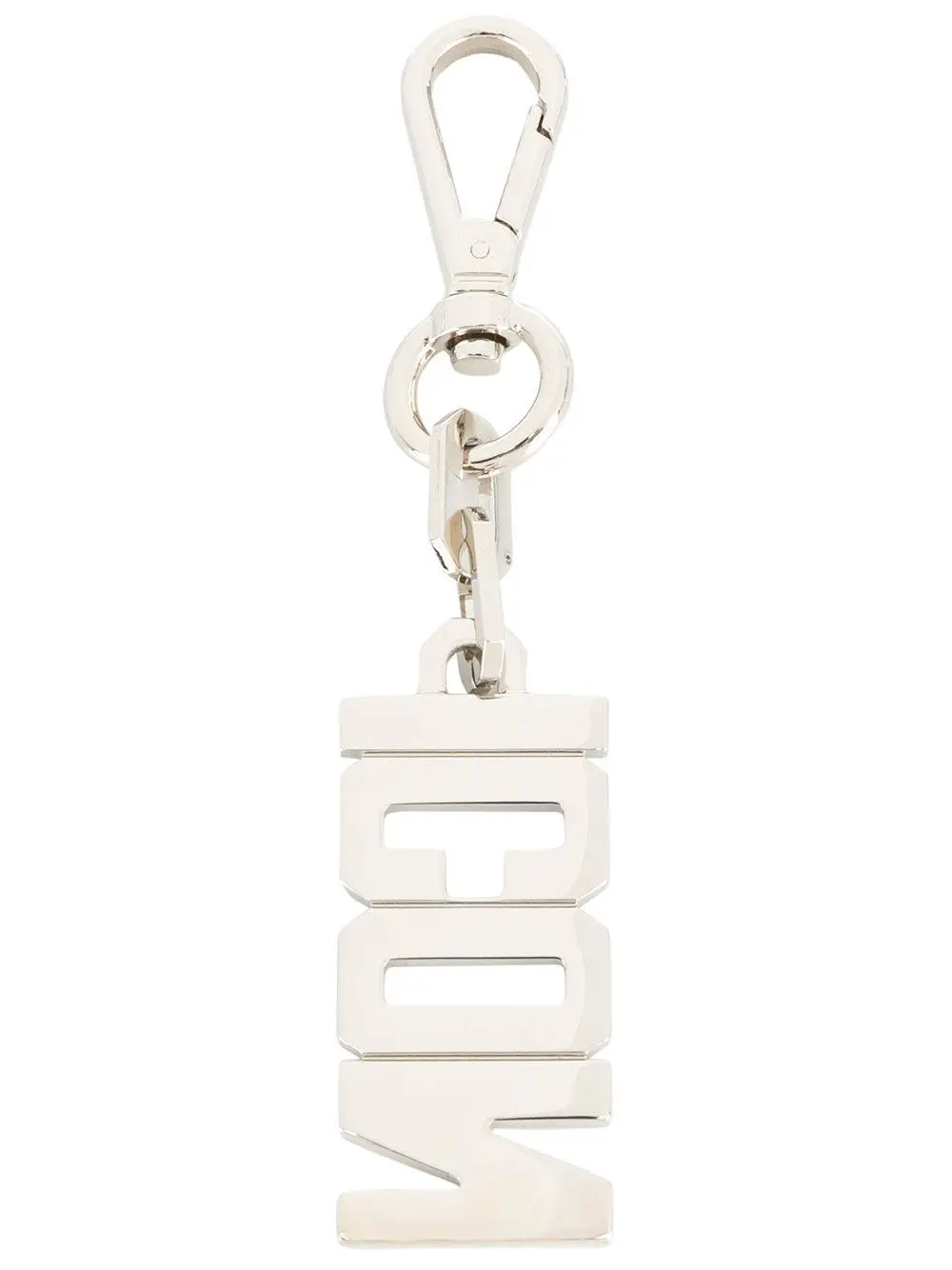 Dsquared2 Icon logo-print keychain - Black