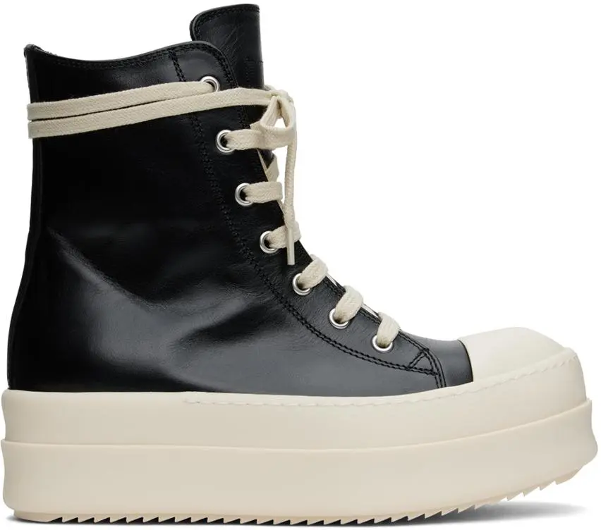 Rick Owens: Black High Top Sneakers now up to −60% | Stylight