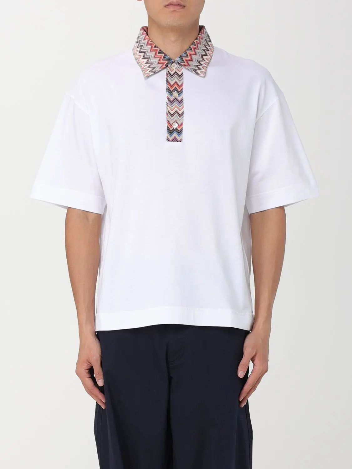 Polo Shirt MISSONI Men color White