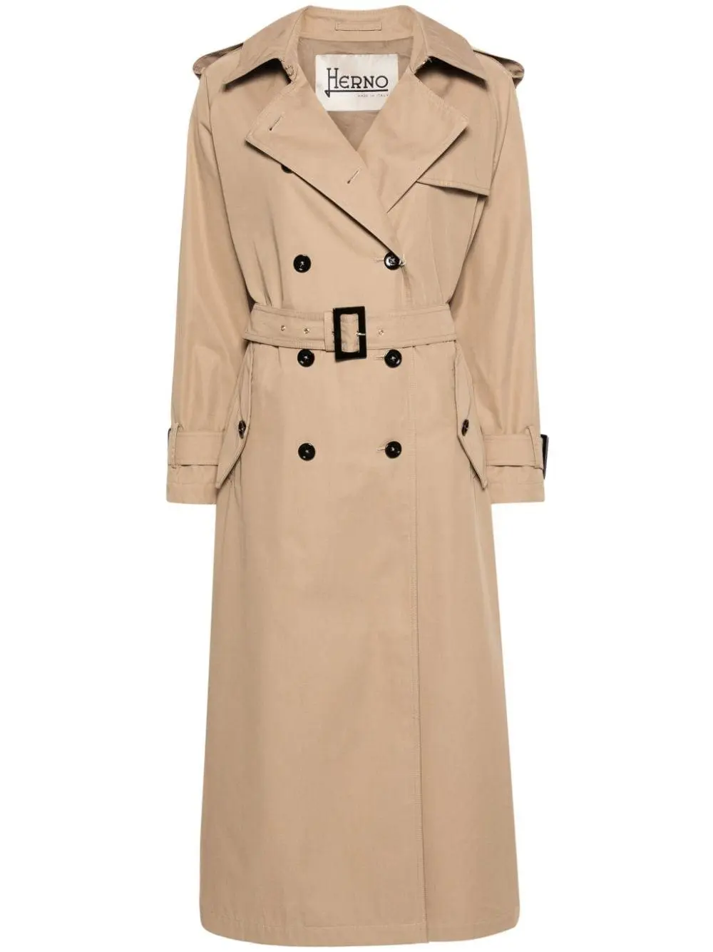 Fabiana Filippi belted-waist trench coat - Neutrals