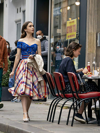 Emily in Paris: Season 1 Episode 10 Camille's Pinstriped Blazer