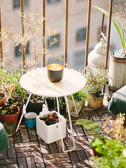 Mini-Balkon dekorieren: Die besten Tipps | Stylight