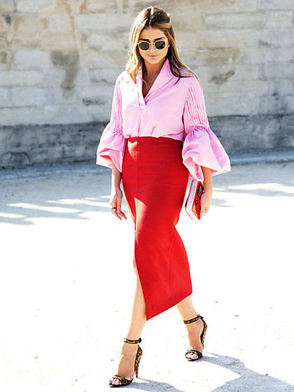 How to Wear Red and Pink Together - The Girl from Panama