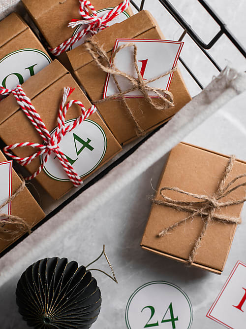 24 Geschenke-Tipps zum Füllen eines DIY Adventskalender
