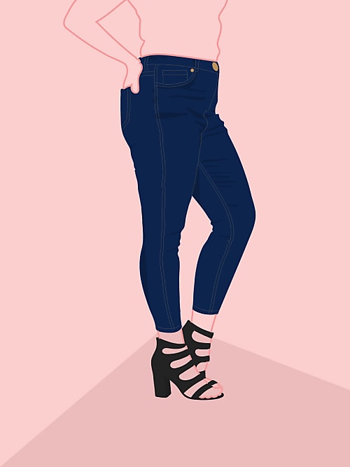 helpen Doorzichtig Mysterie Deze jeans past het beste bij jouw figuur. | Stylight
