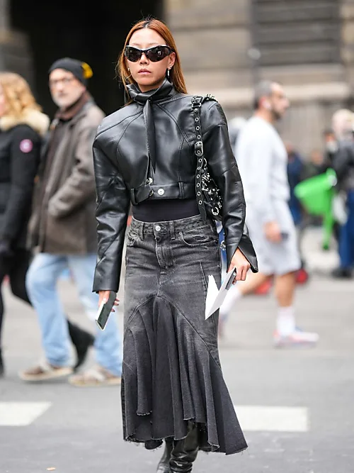 How To Style 2023's Skirt Trends, According To The Street-Style Set |  British Vogue