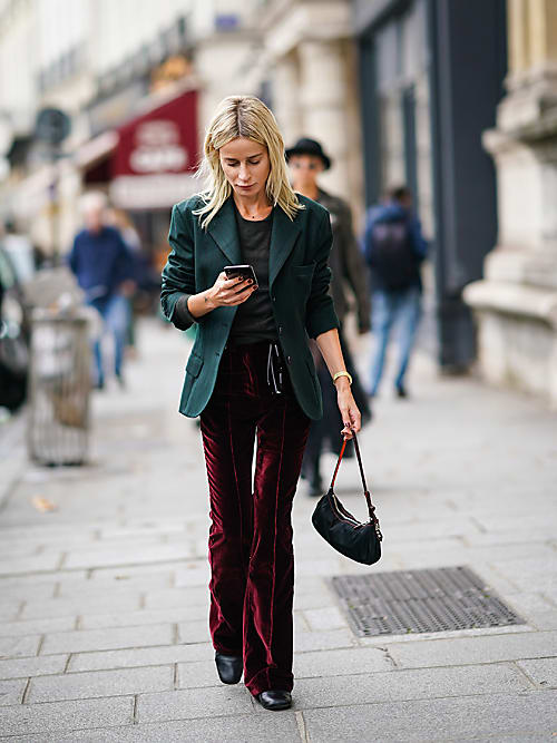 How to Wear Velvet in Your Everyday Outfit