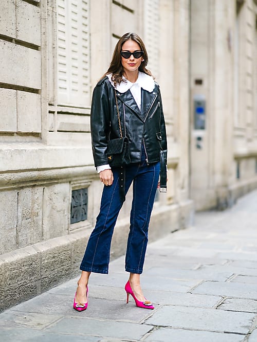 5 ways to wear cropped flares this winter | Stylight