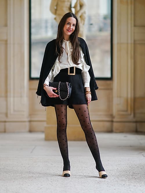 5 chic ways to style tights this winter | Stylight