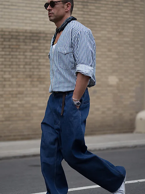 Men Street Fashion Jeans, Street Clothes Men Jeans