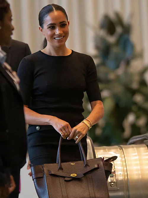 How to wear black in the summer, according to Meghan Markle