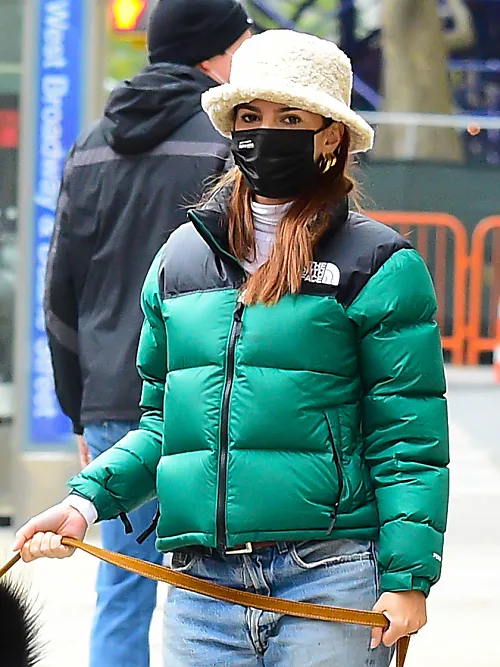 The North Face Nuptse jacket is a favorite among celebrities