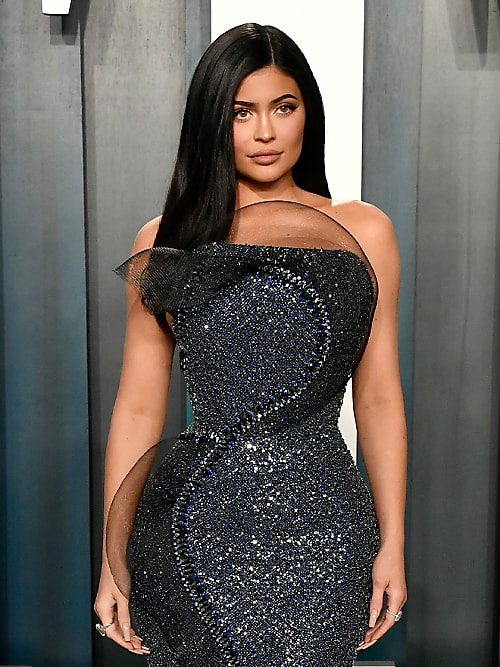 Kylie Jenner Put a High Fashion Twist on the Denim Miniskirt