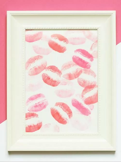 DIY: Lipstick Art For International Lipstick Day | Stylight