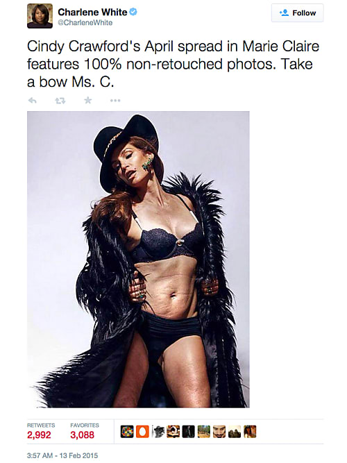 5 Dinge Die Uns Der Unretuschierte Bauch Von Cindy Crawford Lehrt Stylight