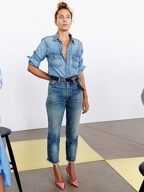 Ongekend Jeansblouse combineren » de 10 mooiste denim-styles | Stylight FM-82